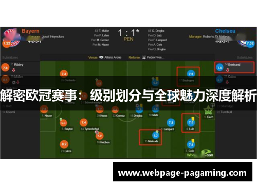 解密欧冠赛事：级别划分与全球魅力深度解析