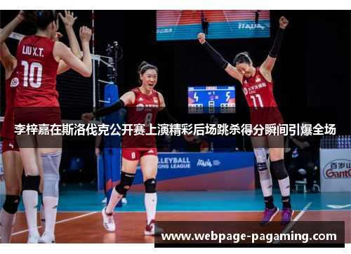 李梓嘉在斯洛伐克公开赛上演精彩后场跳杀得分瞬间引爆全场 李梓嘉在斯洛伐克公开赛上演精彩后场跳杀得分瞬间引爆全场