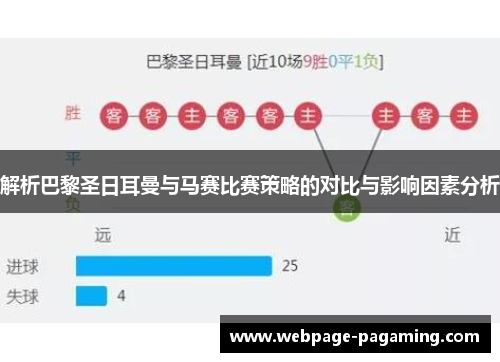 解析巴黎圣日耳曼与马赛比赛策略的对比与影响因素分析